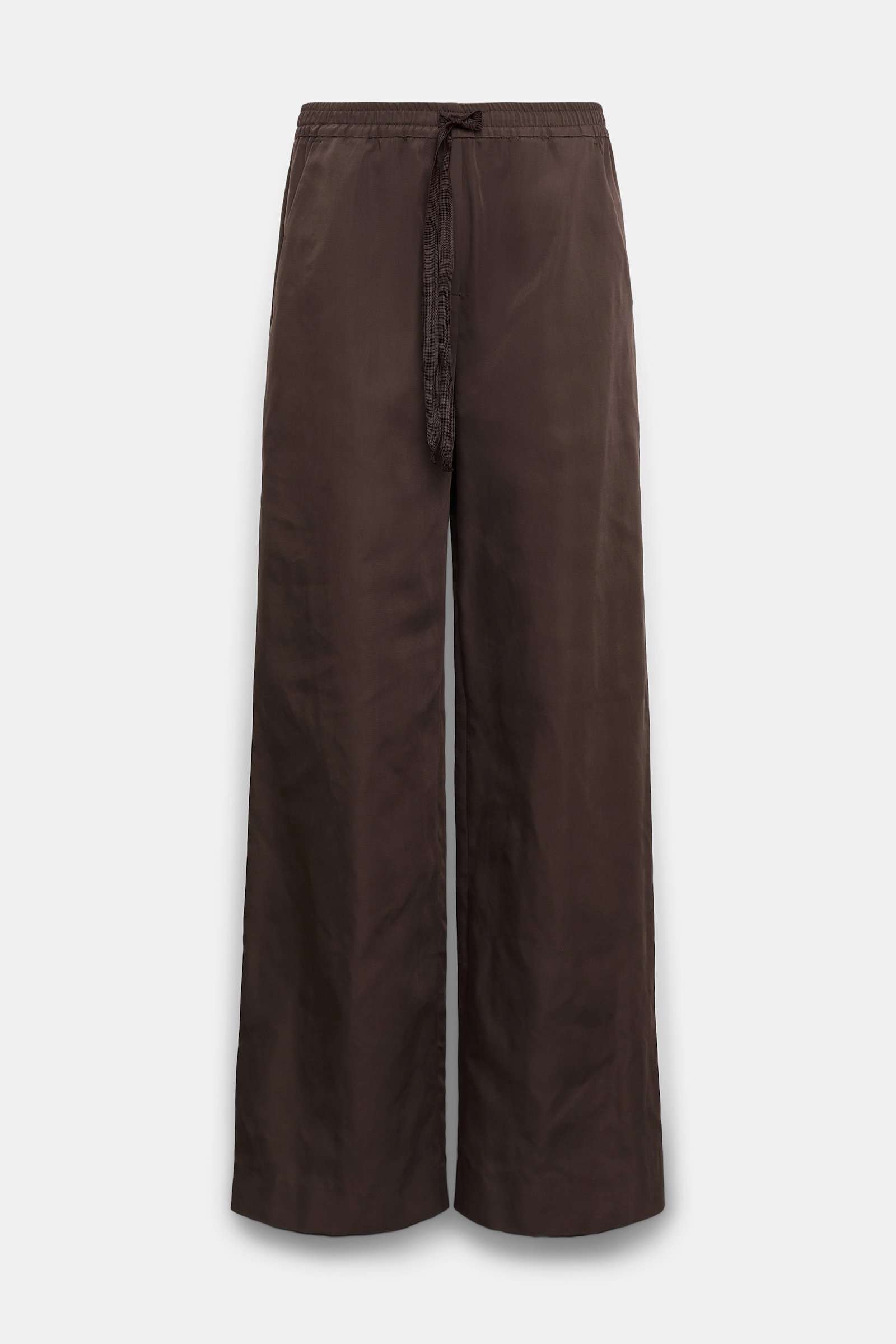 Dorothee Schumacher Nylon pants dark chocolate