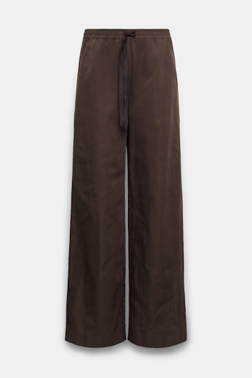 Dorothee Schumacher Hose aus Nylon dark chocolate