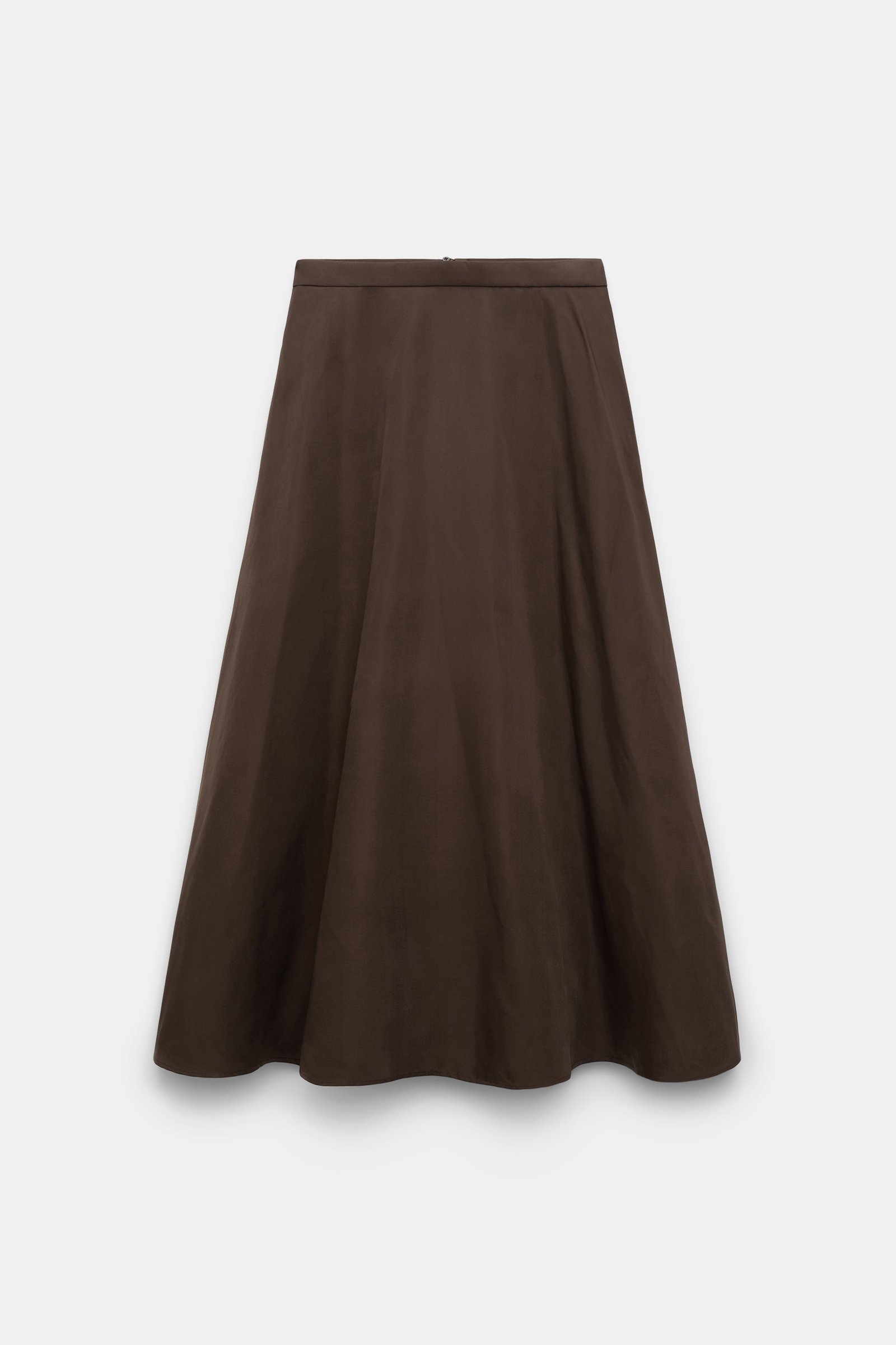 Dorothee Schumacher Nylon skirt dark chocolate