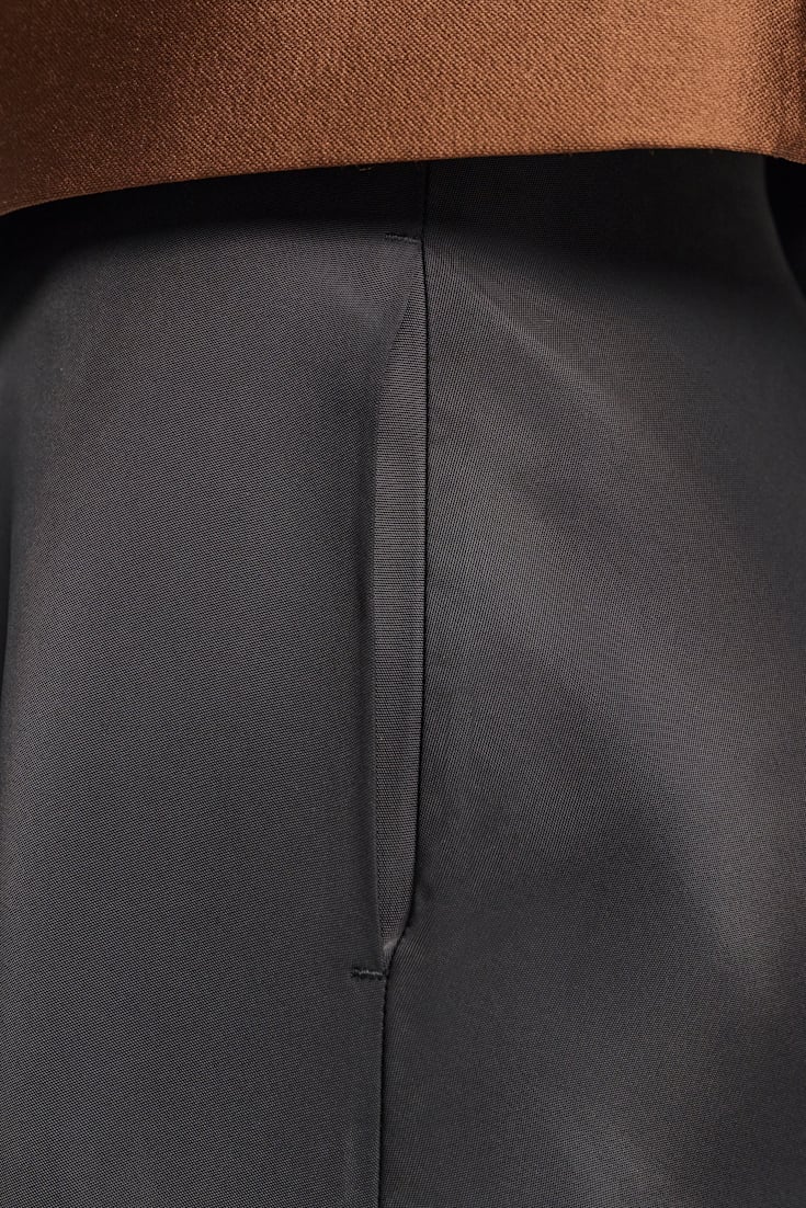 Dorothee Schumacher Nylon skirt pure black
