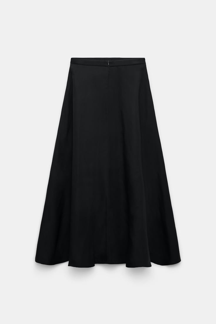 Dorothee Schumacher Nylon skirt pure black