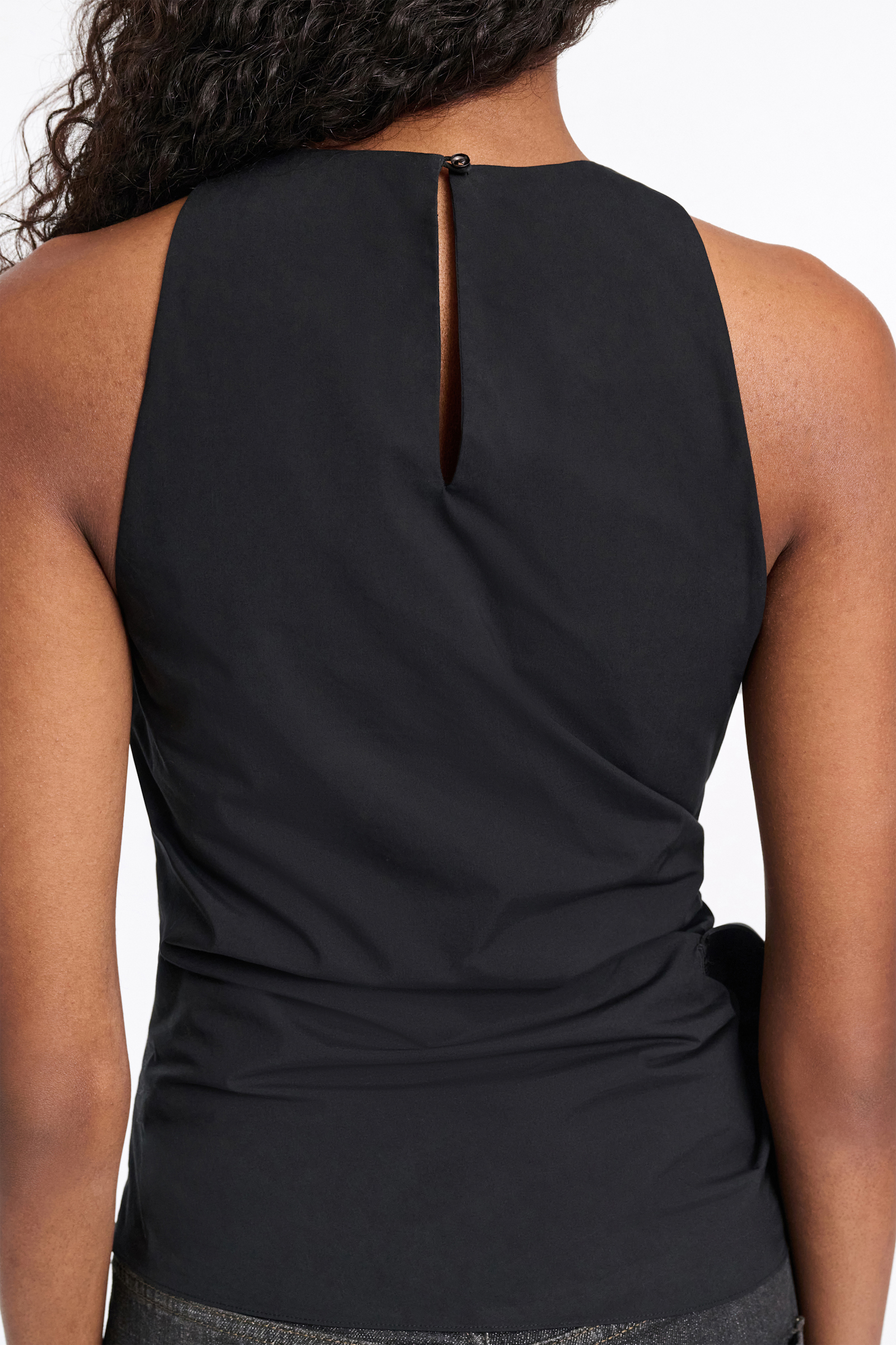 Dorothee Schumacher Top with maxi bow pure black