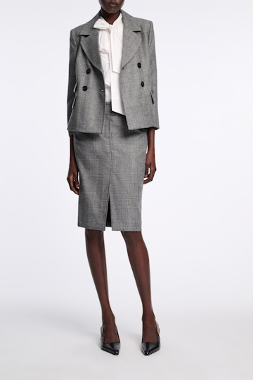 Dorothee Schumacher Ärmellose Bluse mit Schleifen-Element pure white