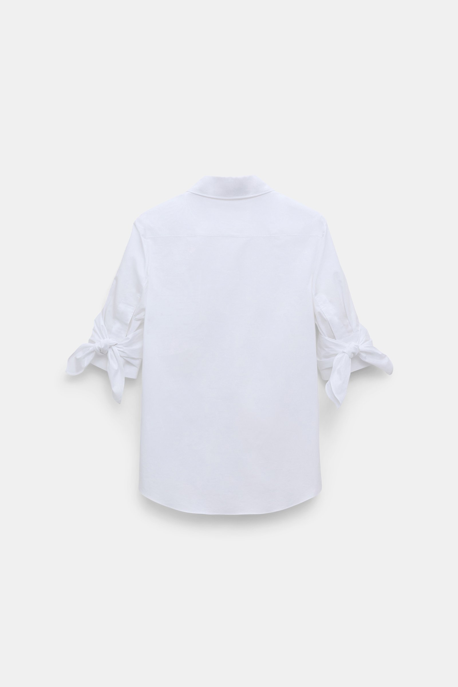 Dorothee Schumacher Halbarm Bluse aus Popeline-Stretch pure white
