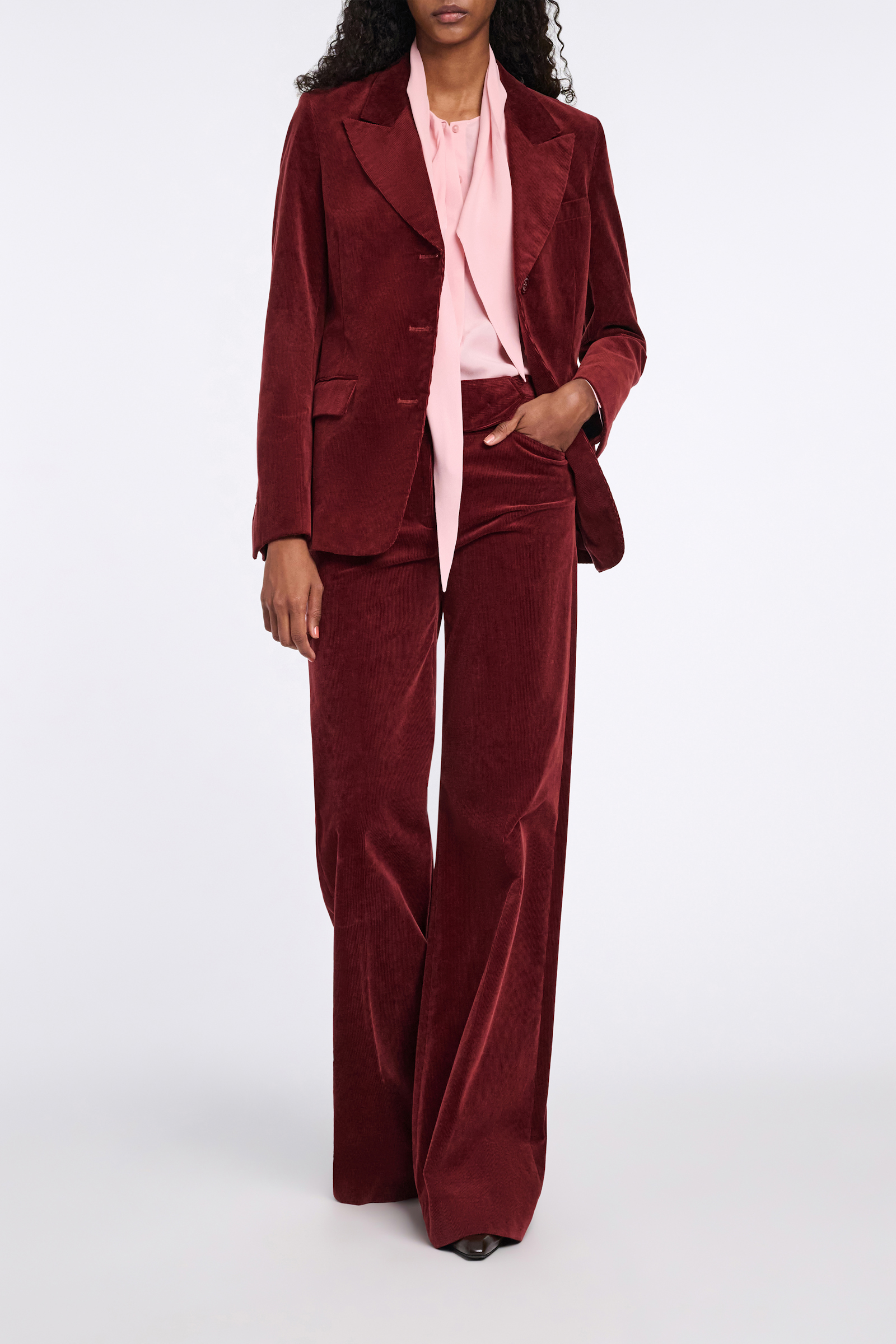 Dorothee Schumacher Bluse mit Schal-Element tan