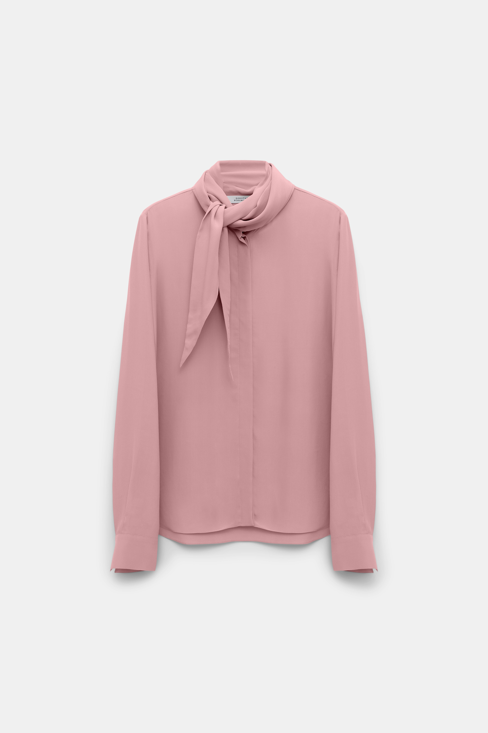 Dorothee Schumacher Bluse mit Schal-Element tan
