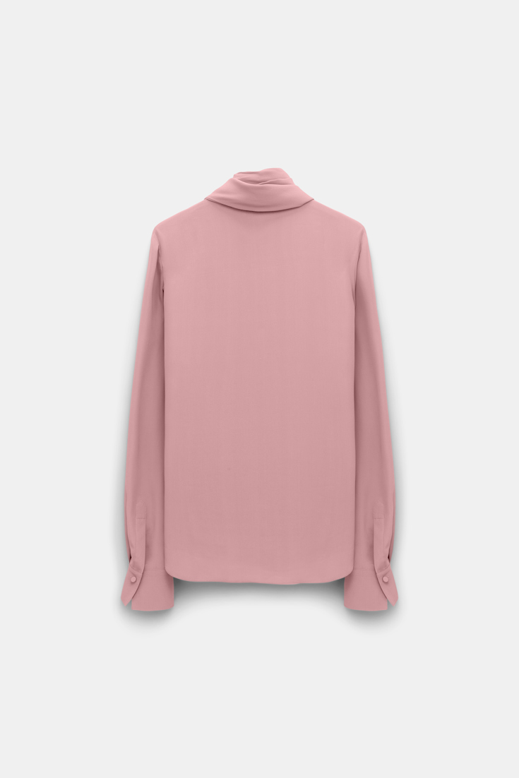 Dorothee Schumacher Bluse mit Schal-Element tan