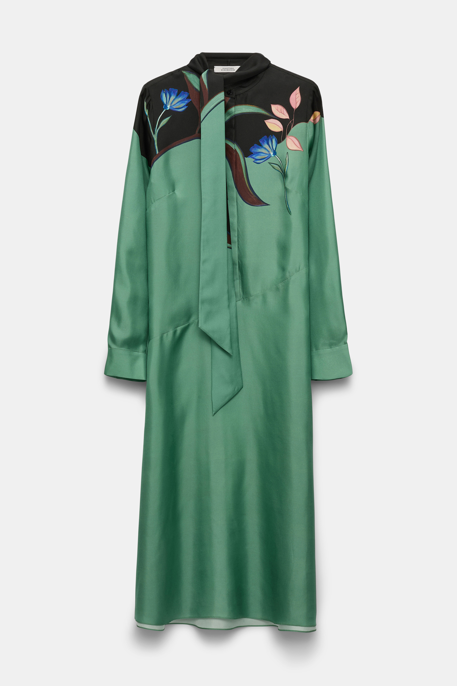 Dorothee Schumacher Hemdblusenkleid mit Signature-Print 057