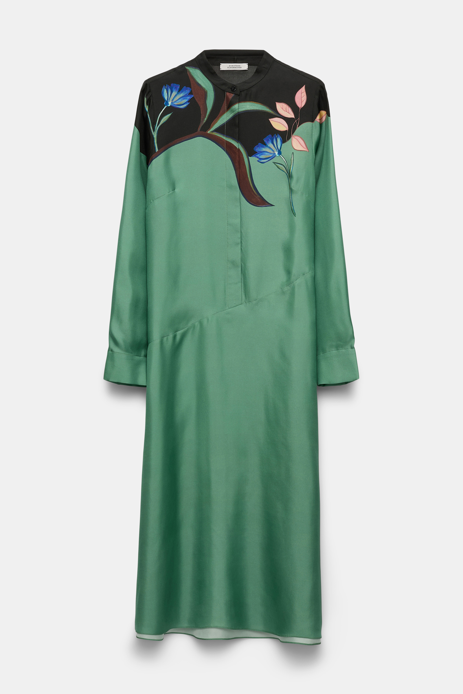 Dorothee Schumacher Hemdblusenkleid mit Signature-Print 057