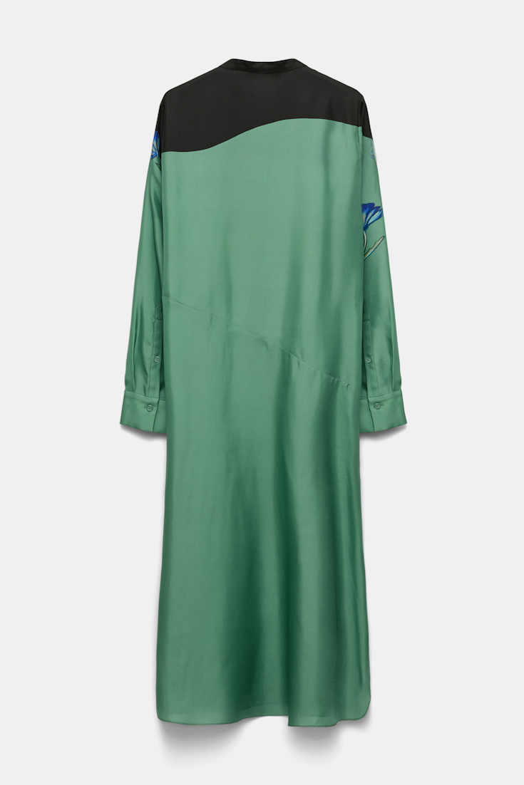 Dorothee Schumacher Hemdblusenkleid mit Signature-Print 057
