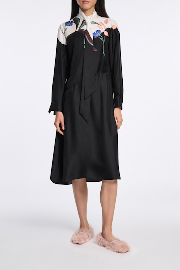 Dorothee Schumacher Hemdblusenkleid mit Signature-Print autumn garden