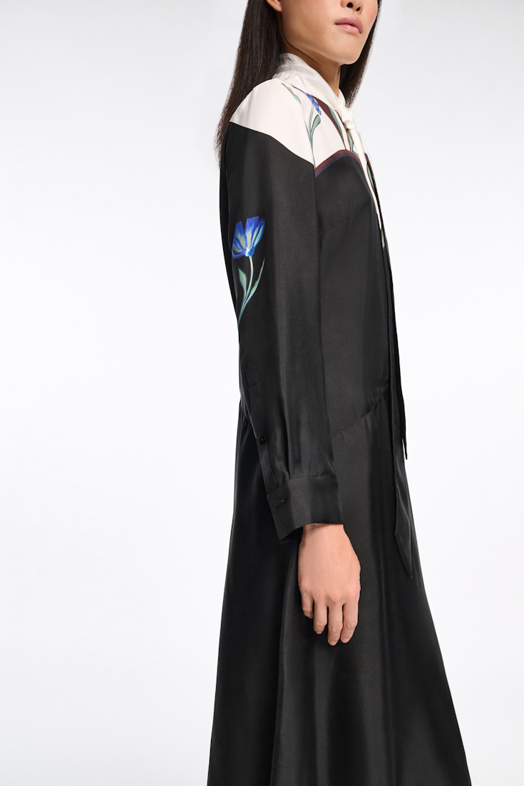 Dorothee Schumacher Hemdblusenkleid mit Signature-Print autumn garden