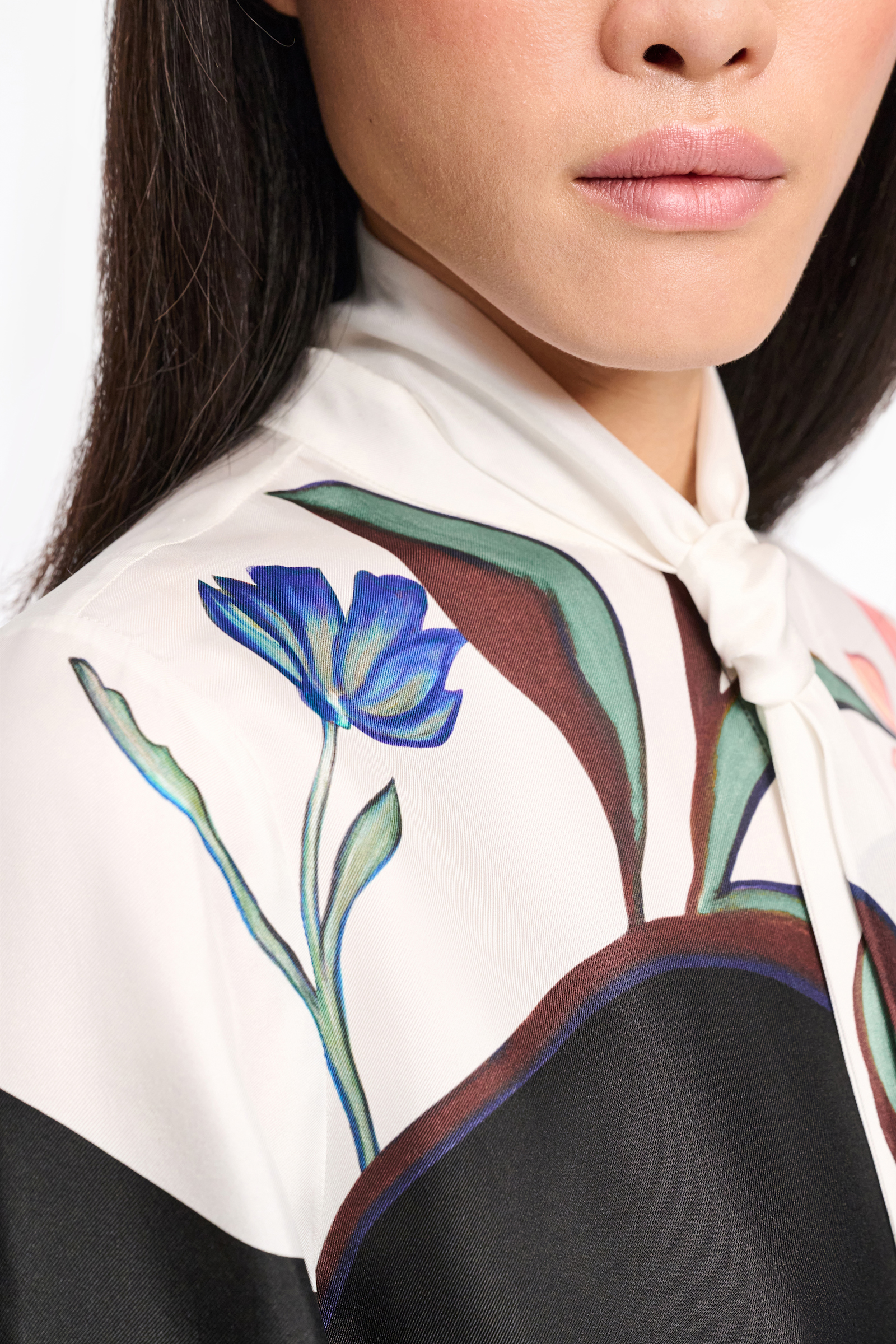Dorothee Schumacher Hemdblusenkleid mit Signature-Print autumn garden