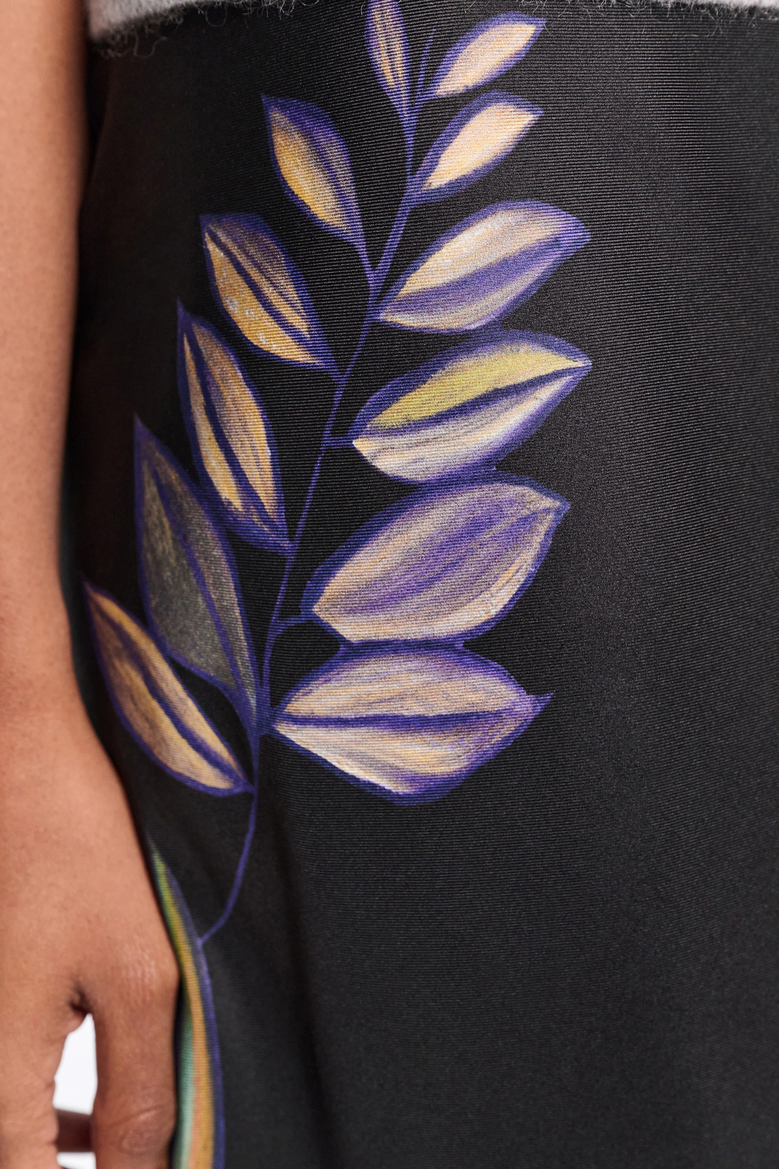 Dorothee Schumacher Bias Cut Rock mit Signature-Print autumn garden