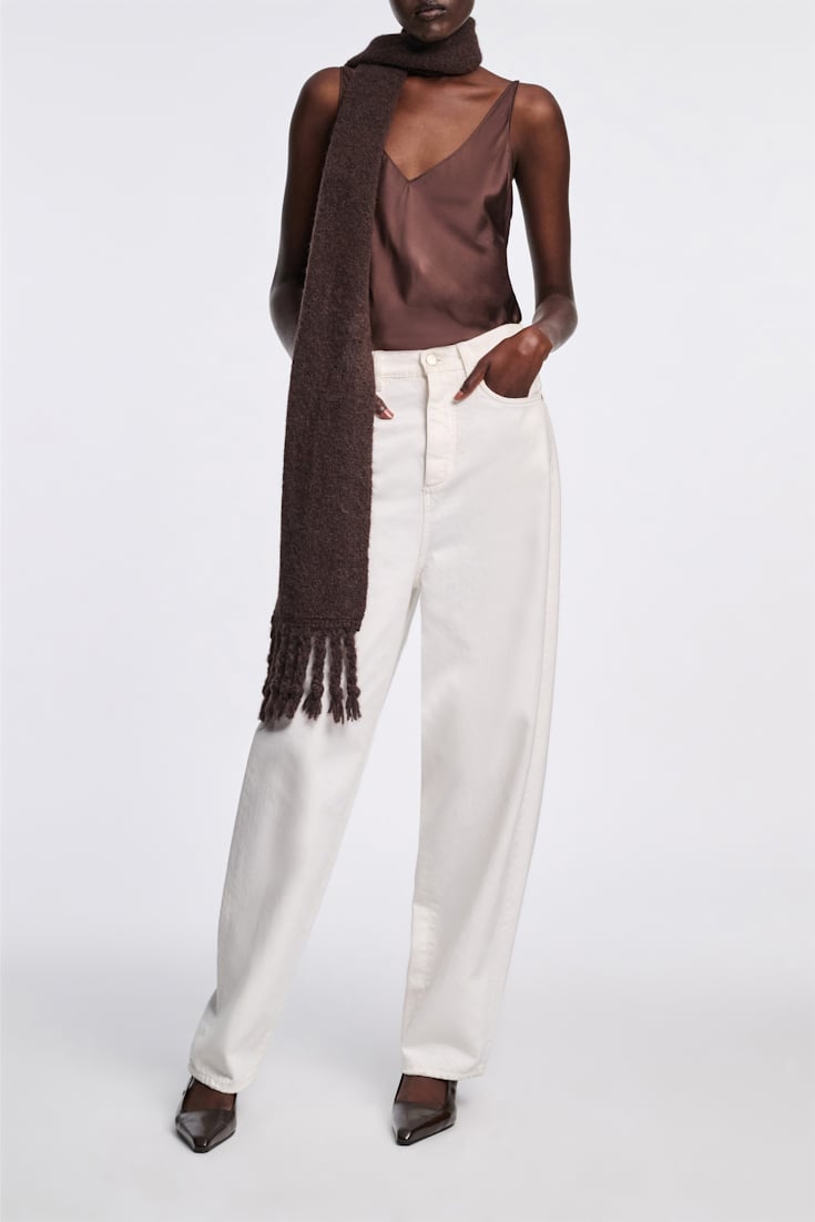 Dorothee Schumacher Silk camisole dark chocolate