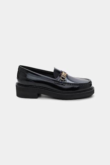 Dorothee Schumacher Sporty sole loafers pure black