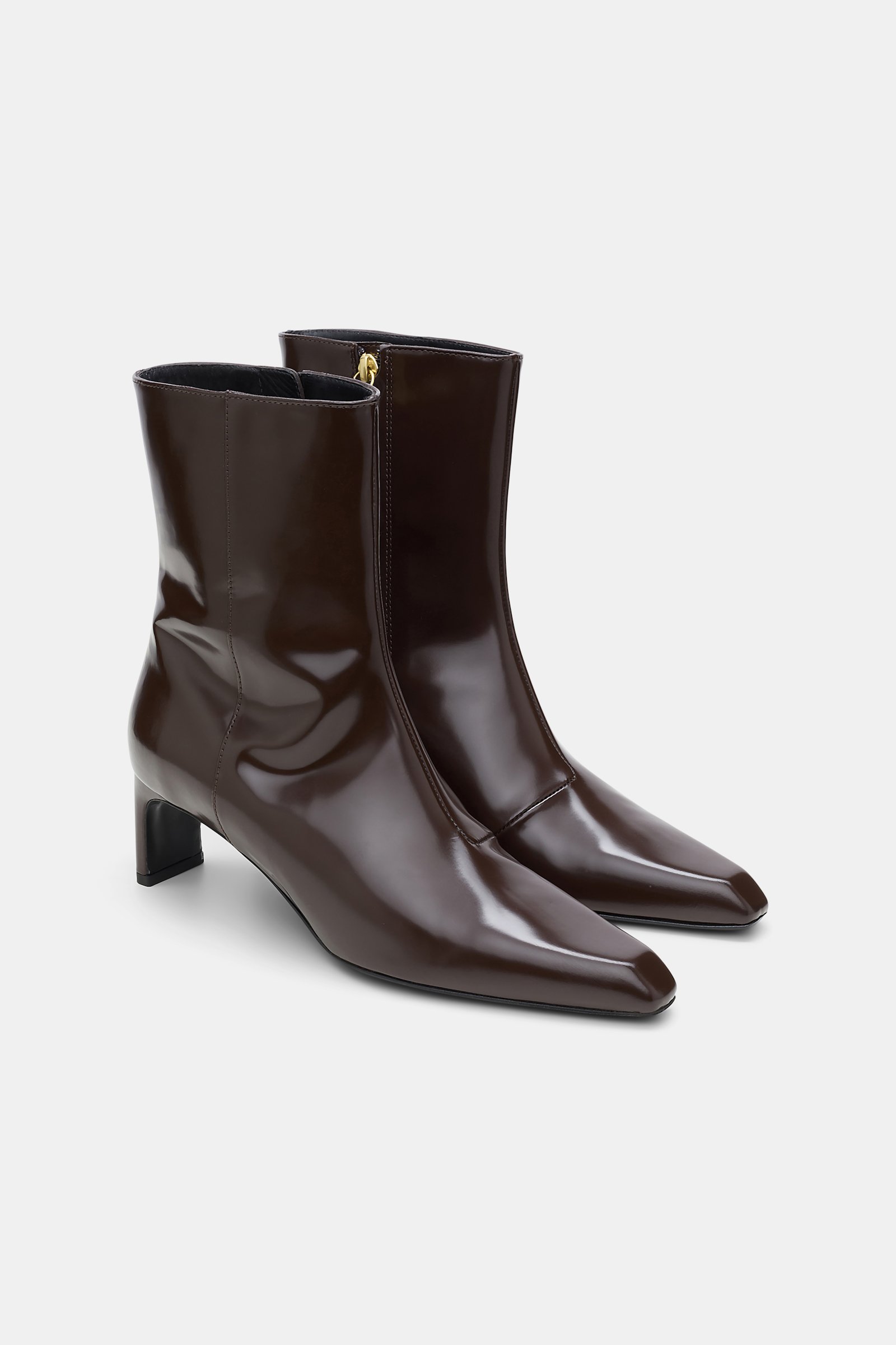 Dorothee Schumacher Ankle boots chocolate tweed