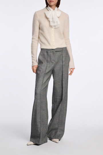 Dorothee Schumacher Schal aus Seidenchiffon camellia white