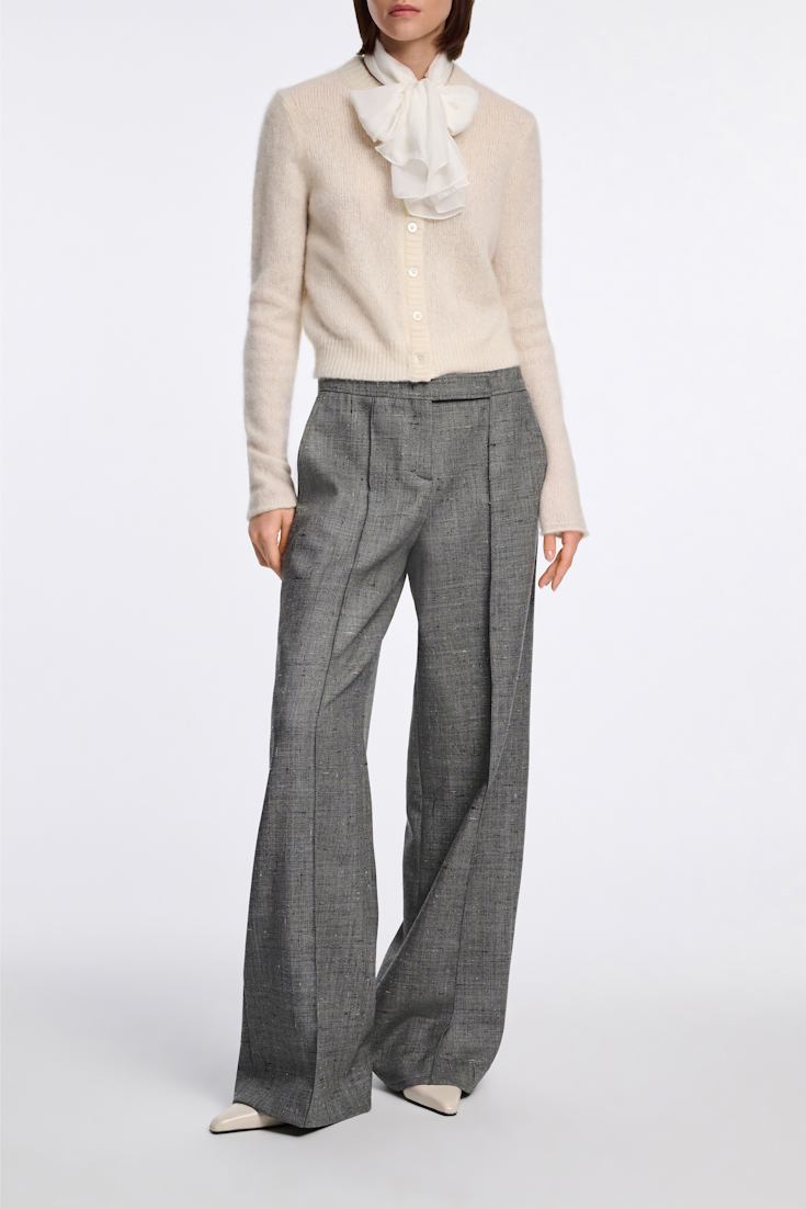 Dorothee Schumacher Schal aus Seidenchiffon camellia white