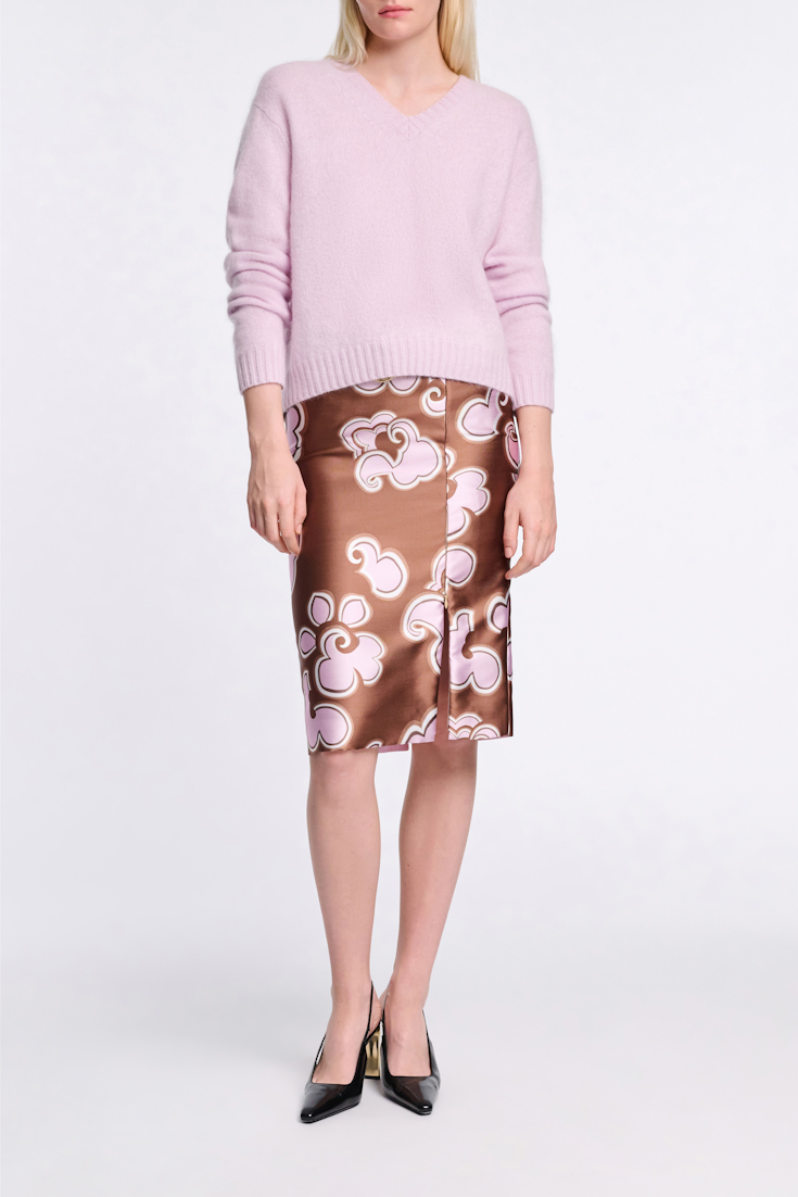 Dorothee Schumacher Fluffy wash pullover orchidee