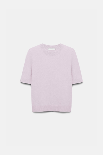 Dorothee Schumacher Fluffy Pullover mit halbem Arm orchidee