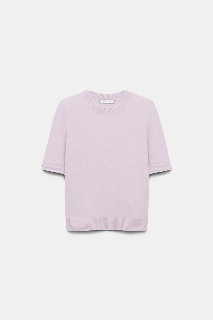 Dorothee Schumacher Fluffy Pullover mit halbem Arm orchidee