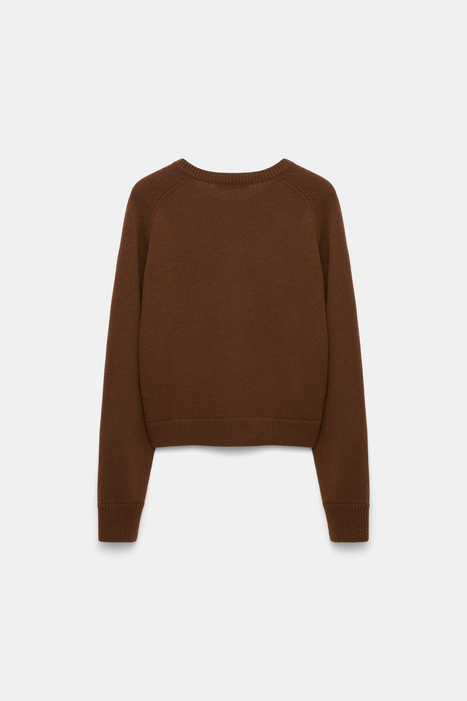 Dorothee Schumacher Fluffy Cardigan mit Hemdkragen coffee