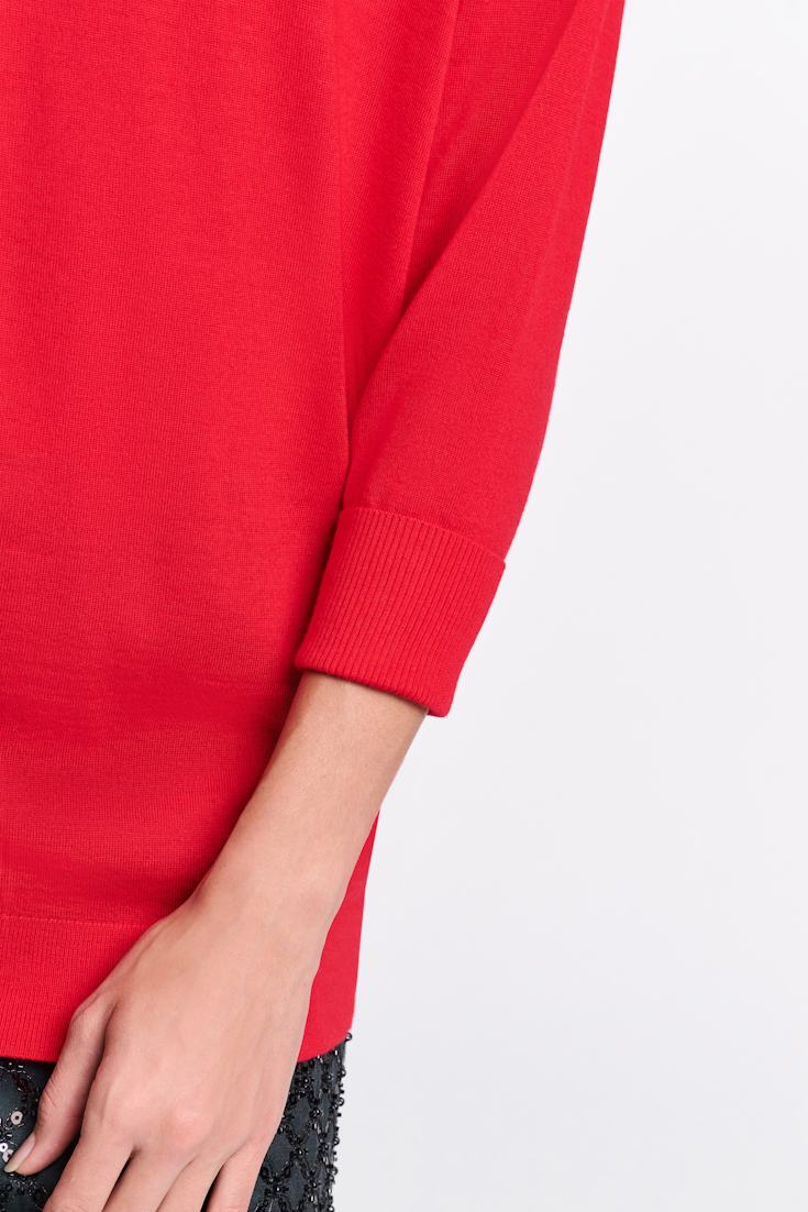 Dorothee Schumacher Long Merino turtleneck lollipop