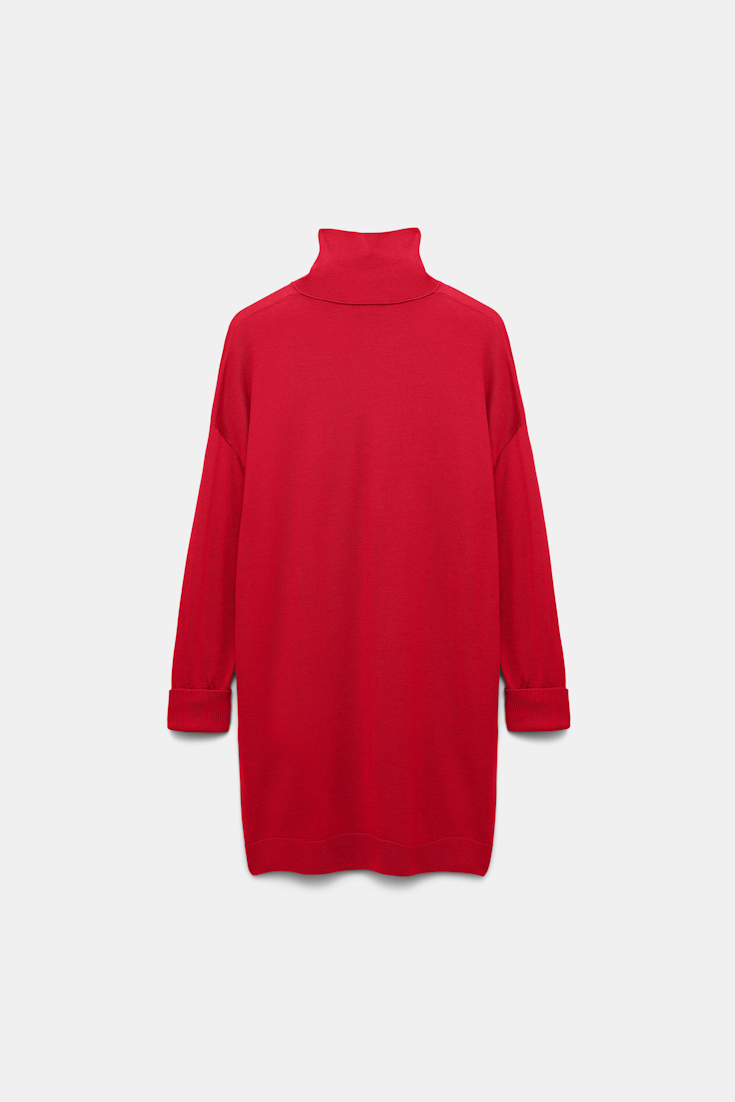 Dorothee Schumacher Long Merino turtleneck lollipop
