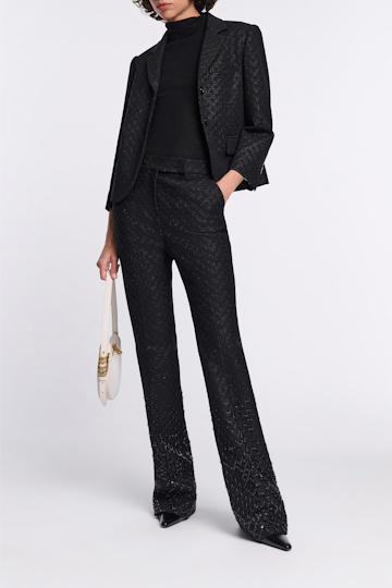 Dorothee Schumacher Ärmelloses Rollkragentop aus Merino pure black