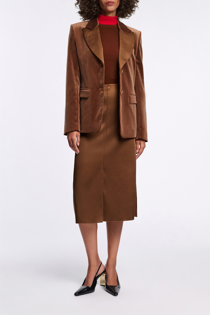 Dorothee Schumacher Samtblazer terra