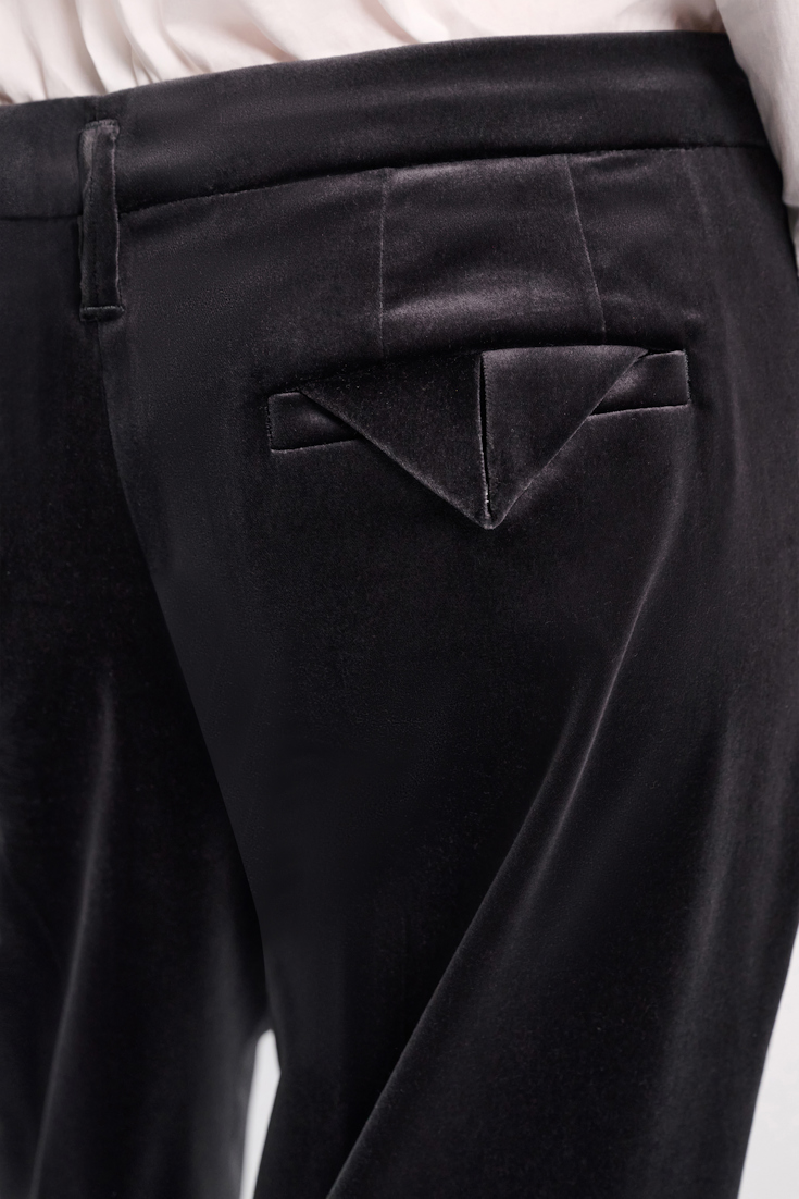 Dorothee Schumacher Velvet trousers graphite