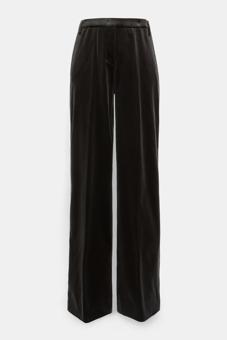 Dorothee Schumacher Velvet trousers graphite