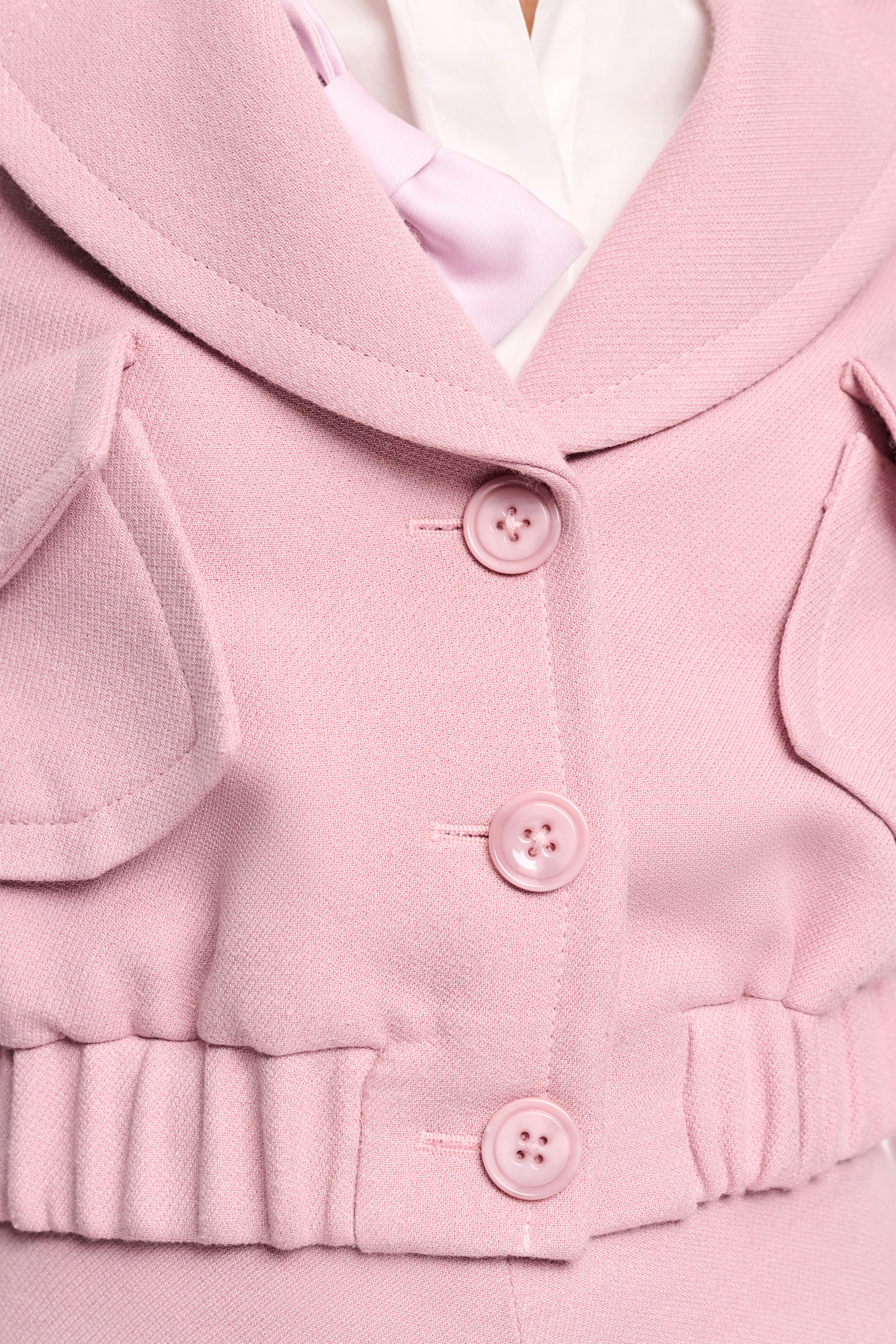 Dorothee Schumacher Cropped Blousonjacke lilac