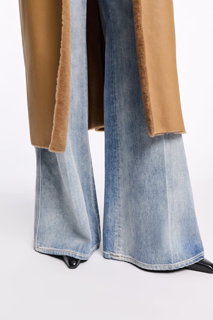 Dorothee Schumacher Shearling Mantel terra