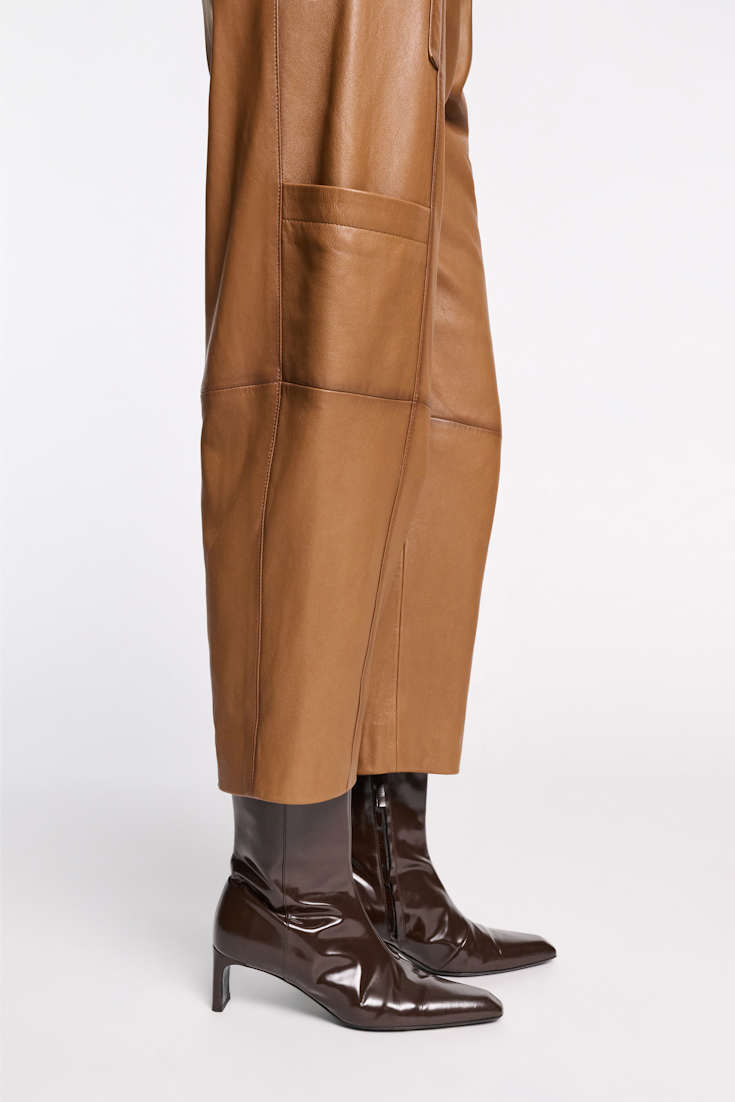 Dorothee Schumacher Peg Top Lederhose terra