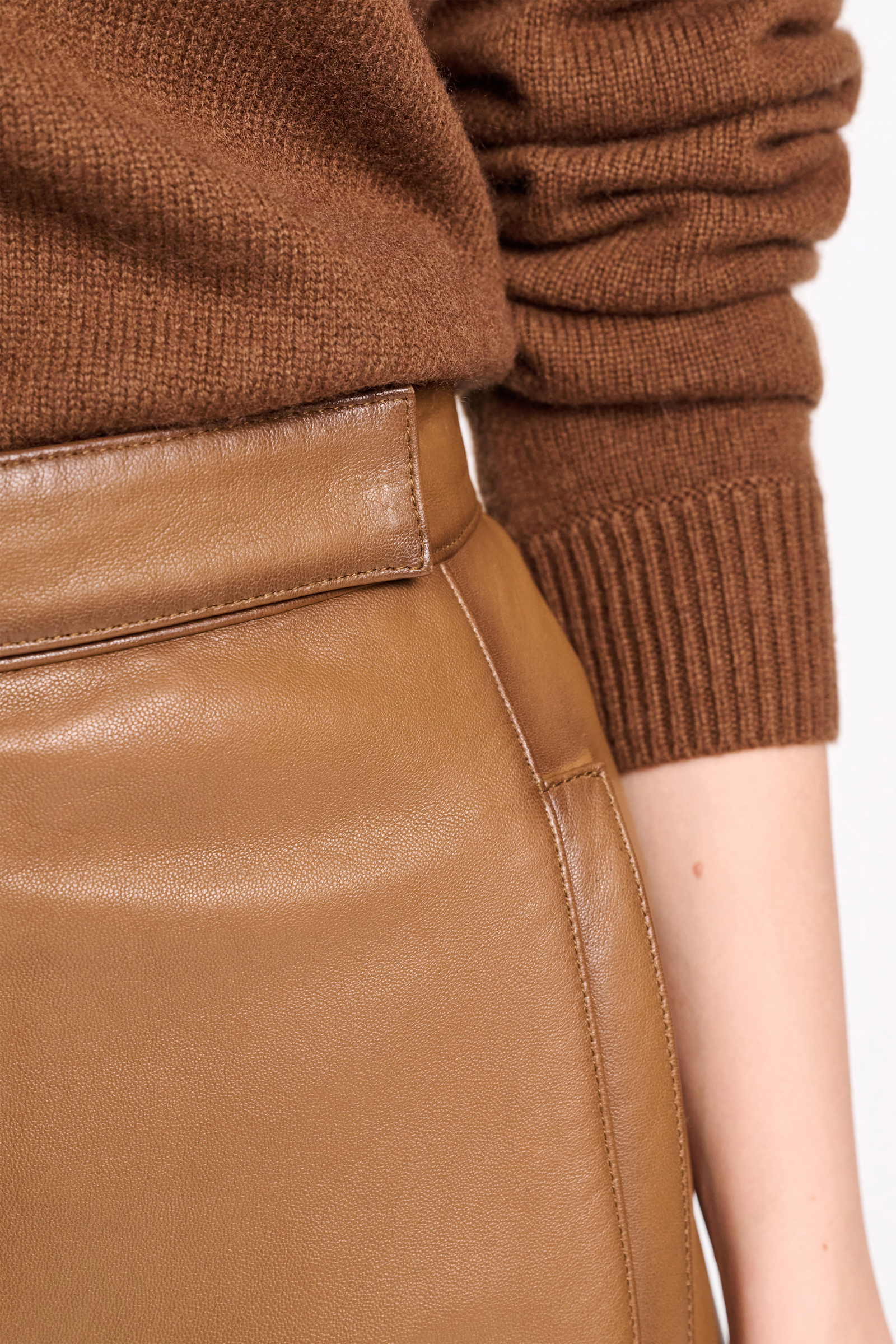 Dorothee Schumacher Peg Top Lederhose terra