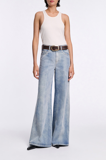 Dorothee Schumacher Wide leg jeans vintage blue