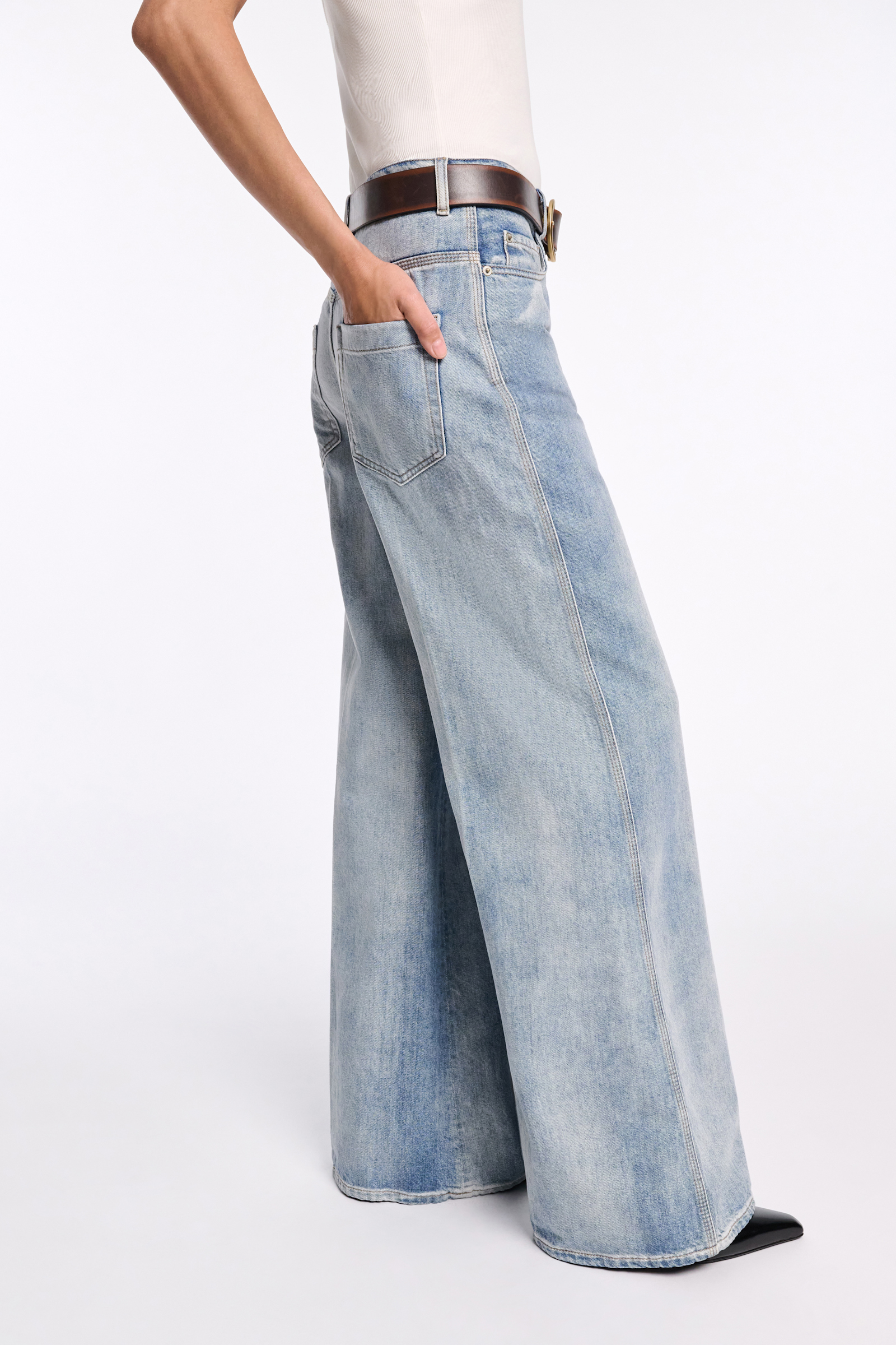 Dorothee Schumacher Wide leg jeans vintage blue