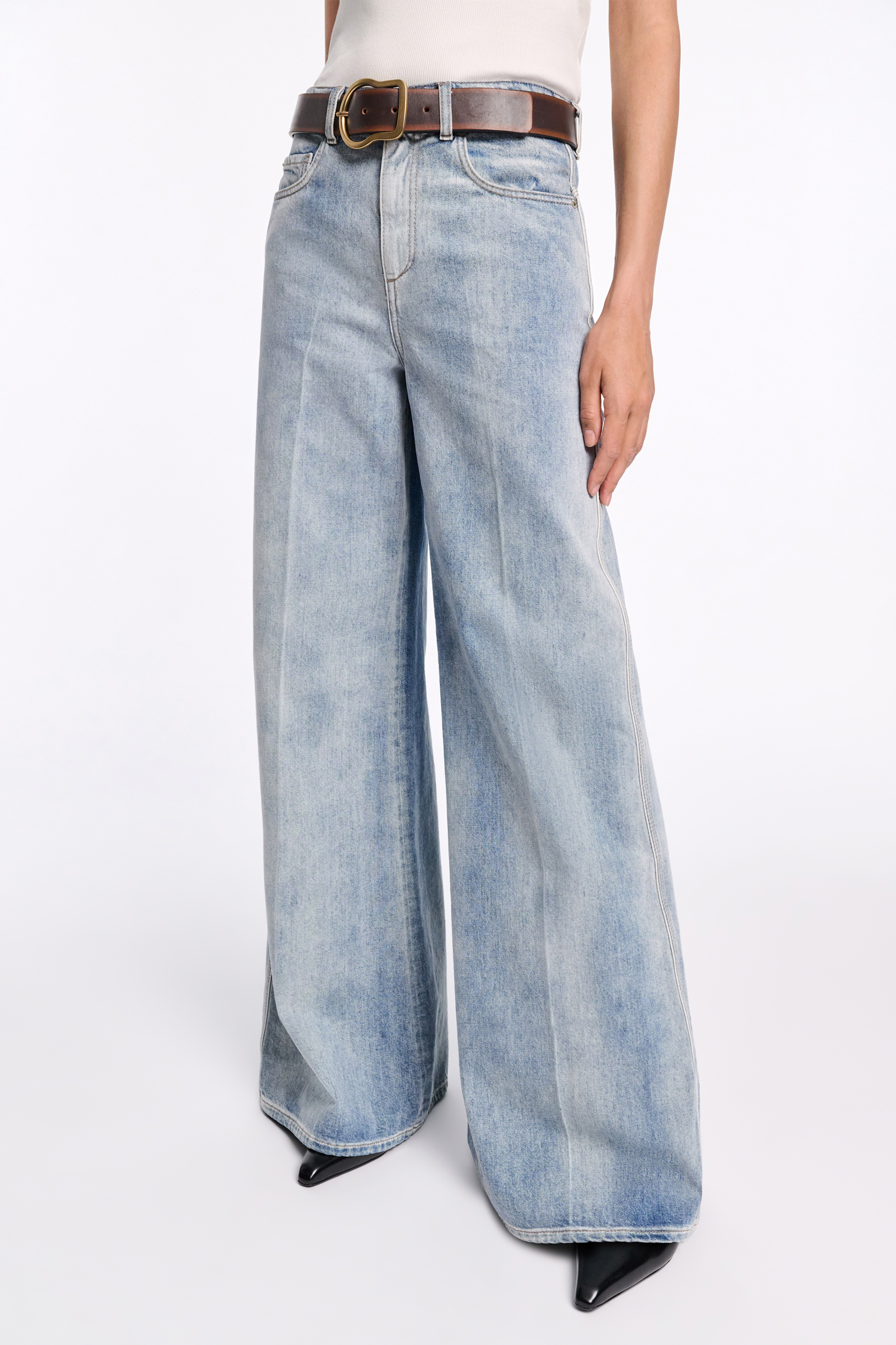 Dorothee Schumacher Wide leg jeans vintage blue