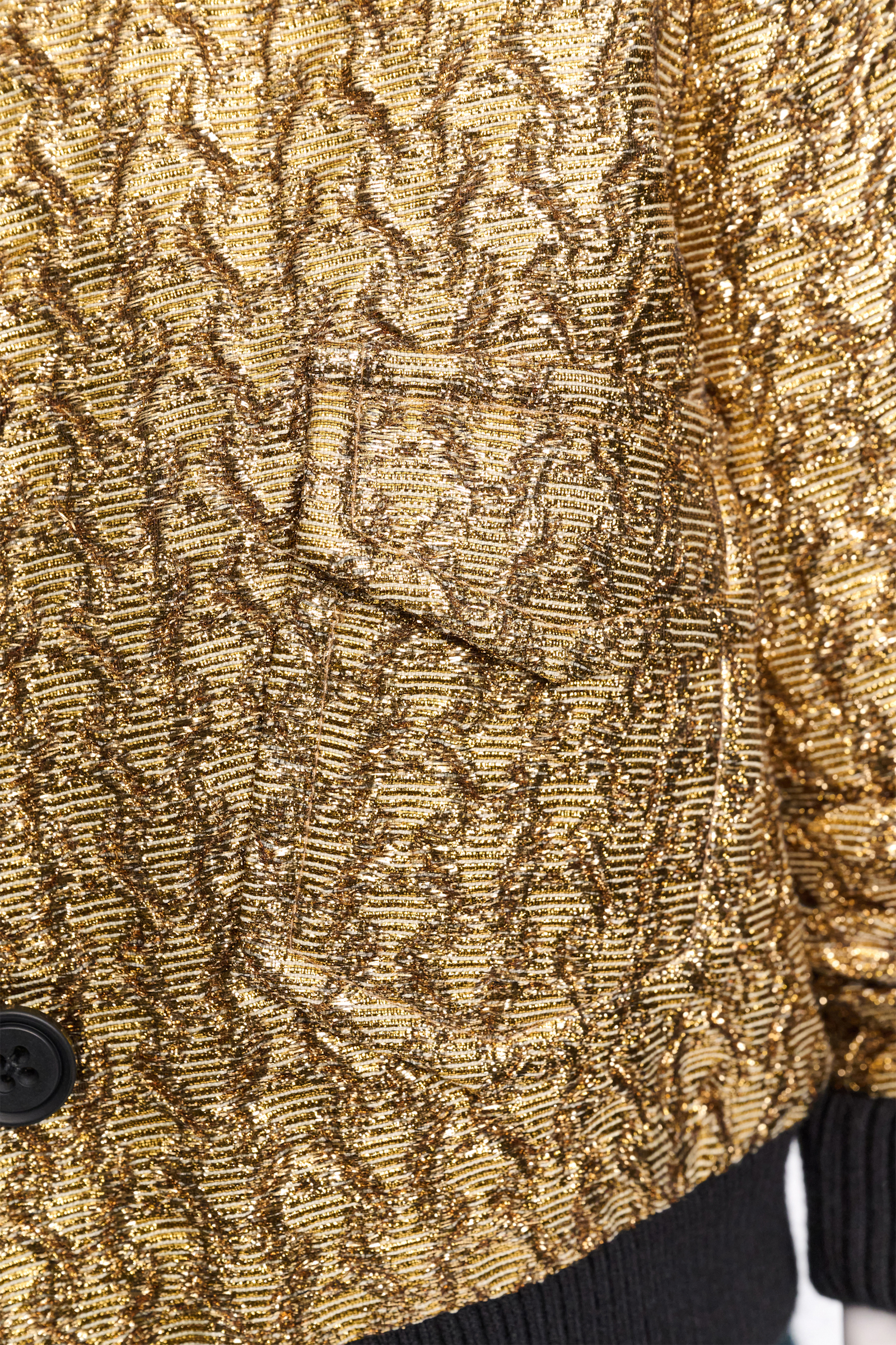 Dorothee Schumacher Goldene Lurexjacke gold