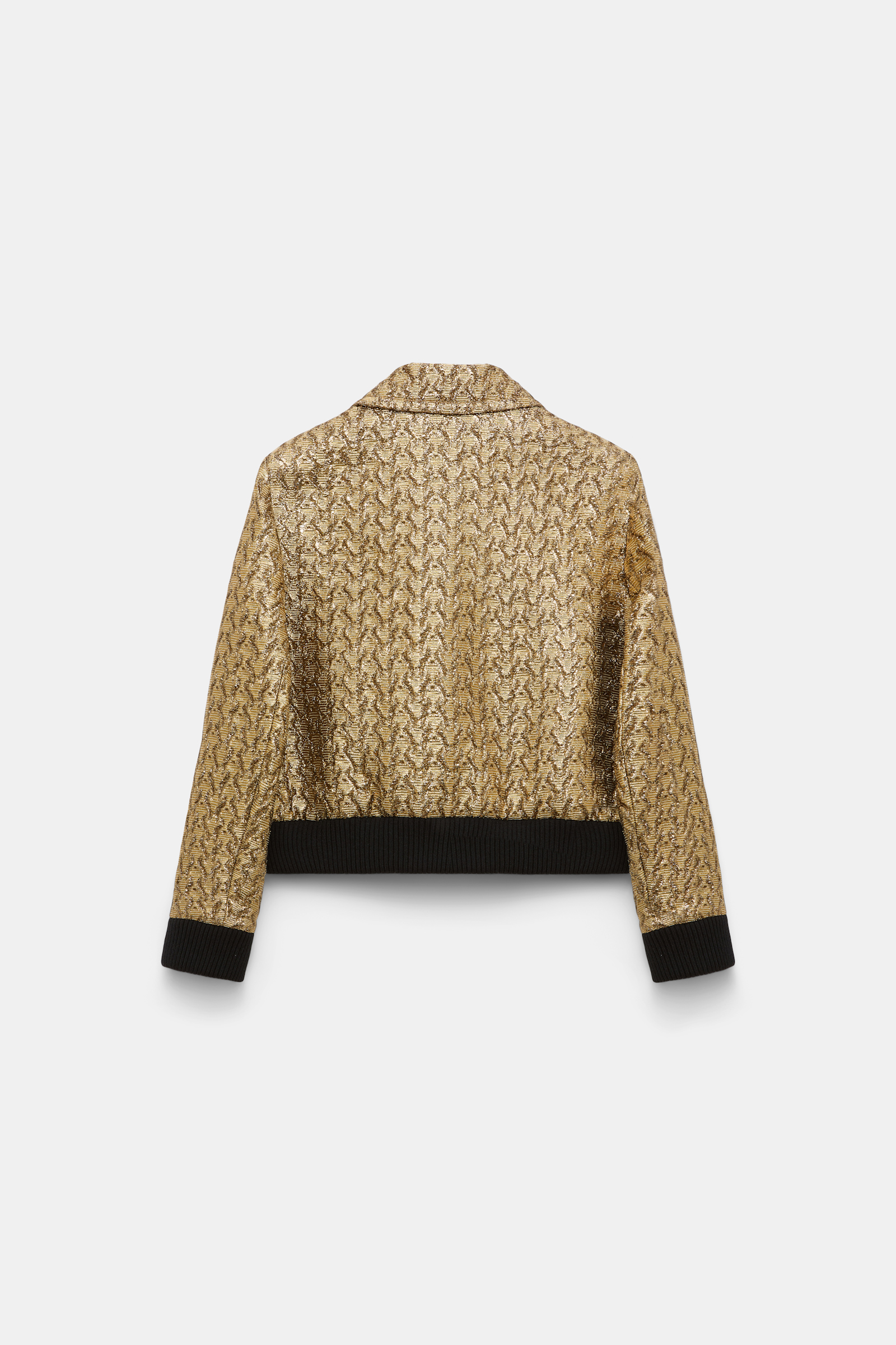 Dorothee Schumacher Goldene Lurexjacke gold