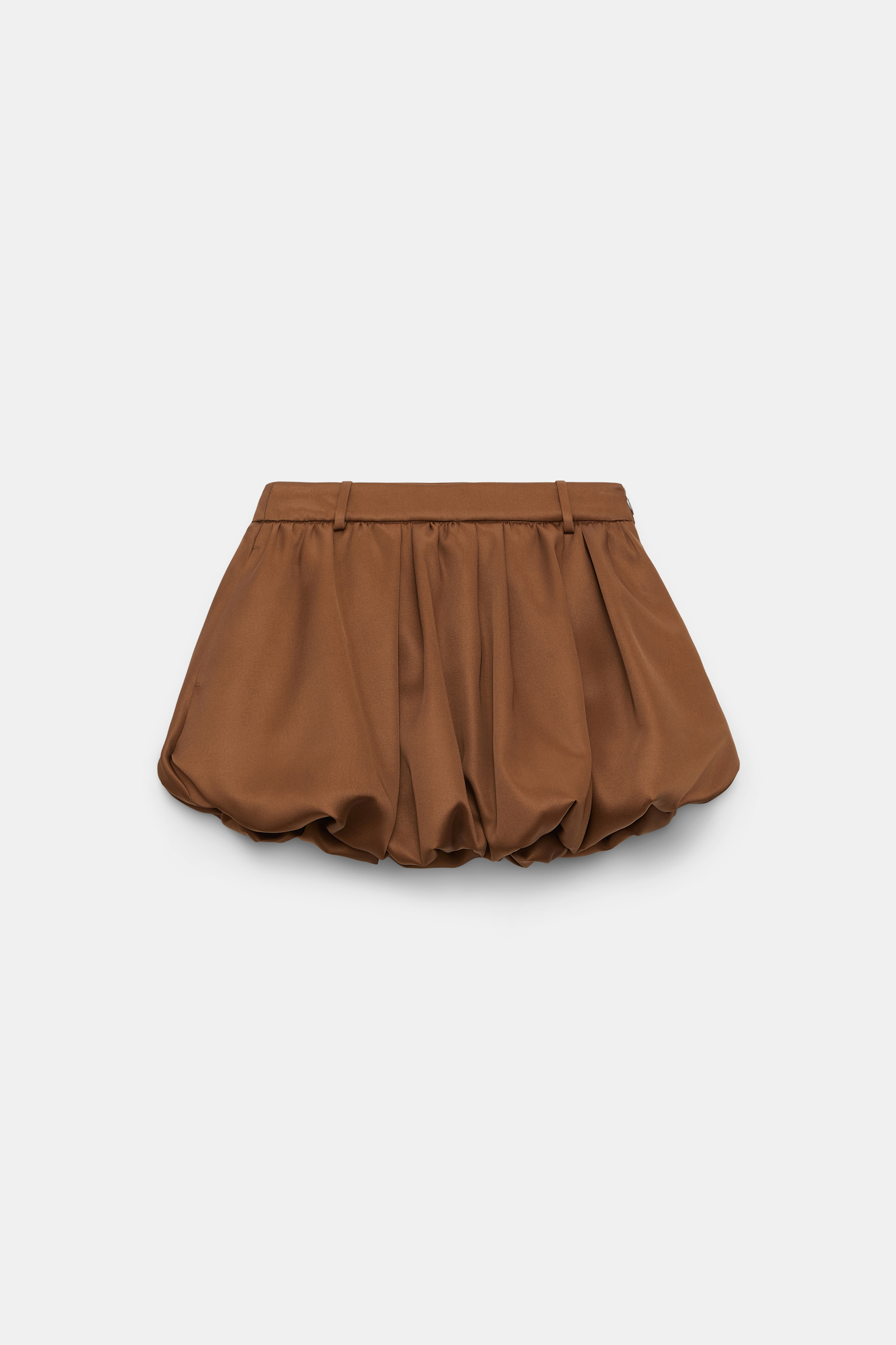 Dorothee Schumacher Mini balloon skirt in Duchesse terra