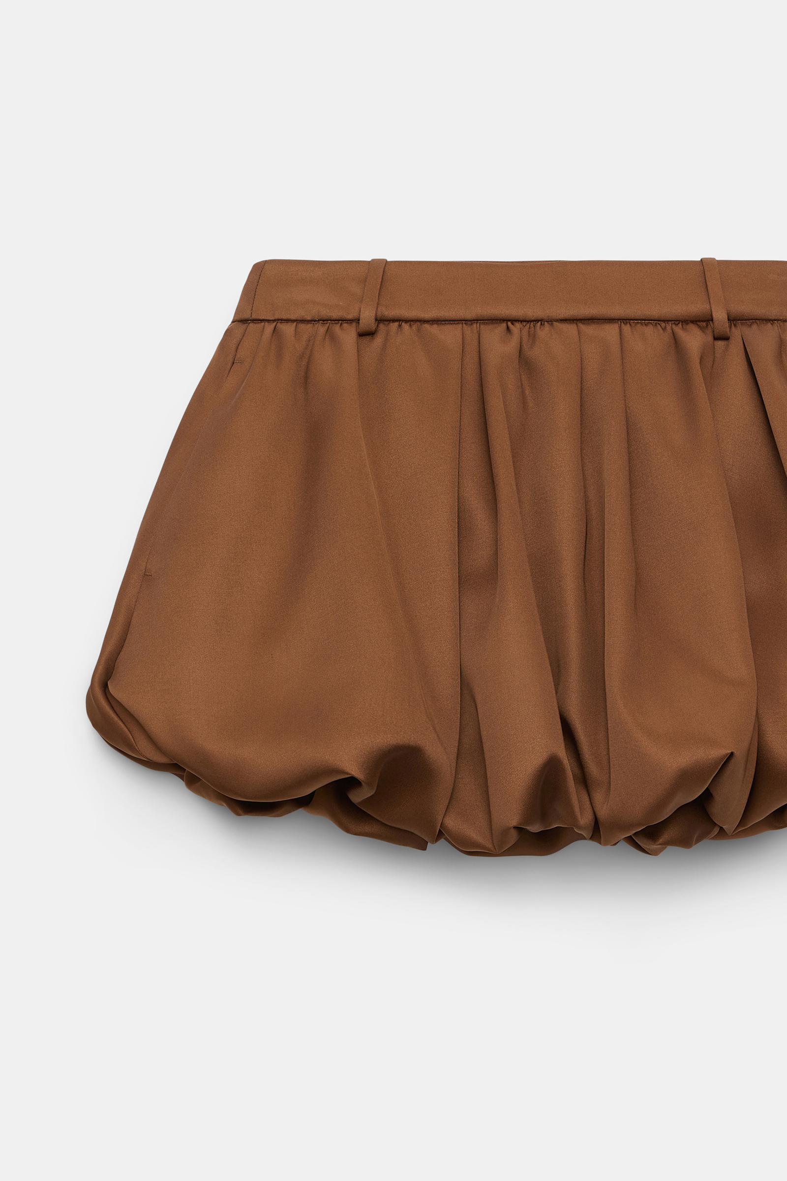 Dorothee Schumacher Mini balloon skirt in Duchesse terra