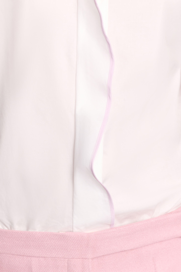 Dorothee Schumacher Hemd aus Baumwoll-Popeline white lilac