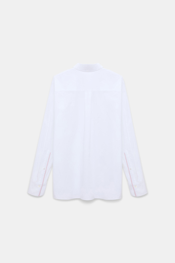 Dorothee Schumacher Hemd aus Baumwoll-Popeline white lilac