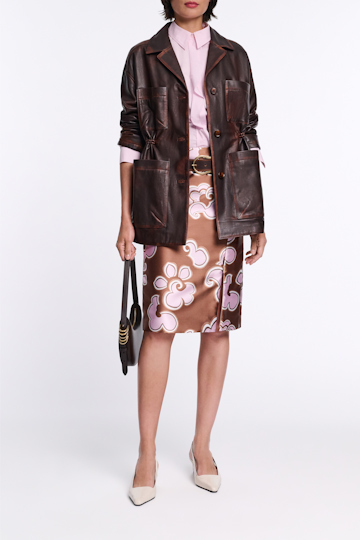 Dorothee Schumacher Hemd aus Baumwoll-Popeline rose