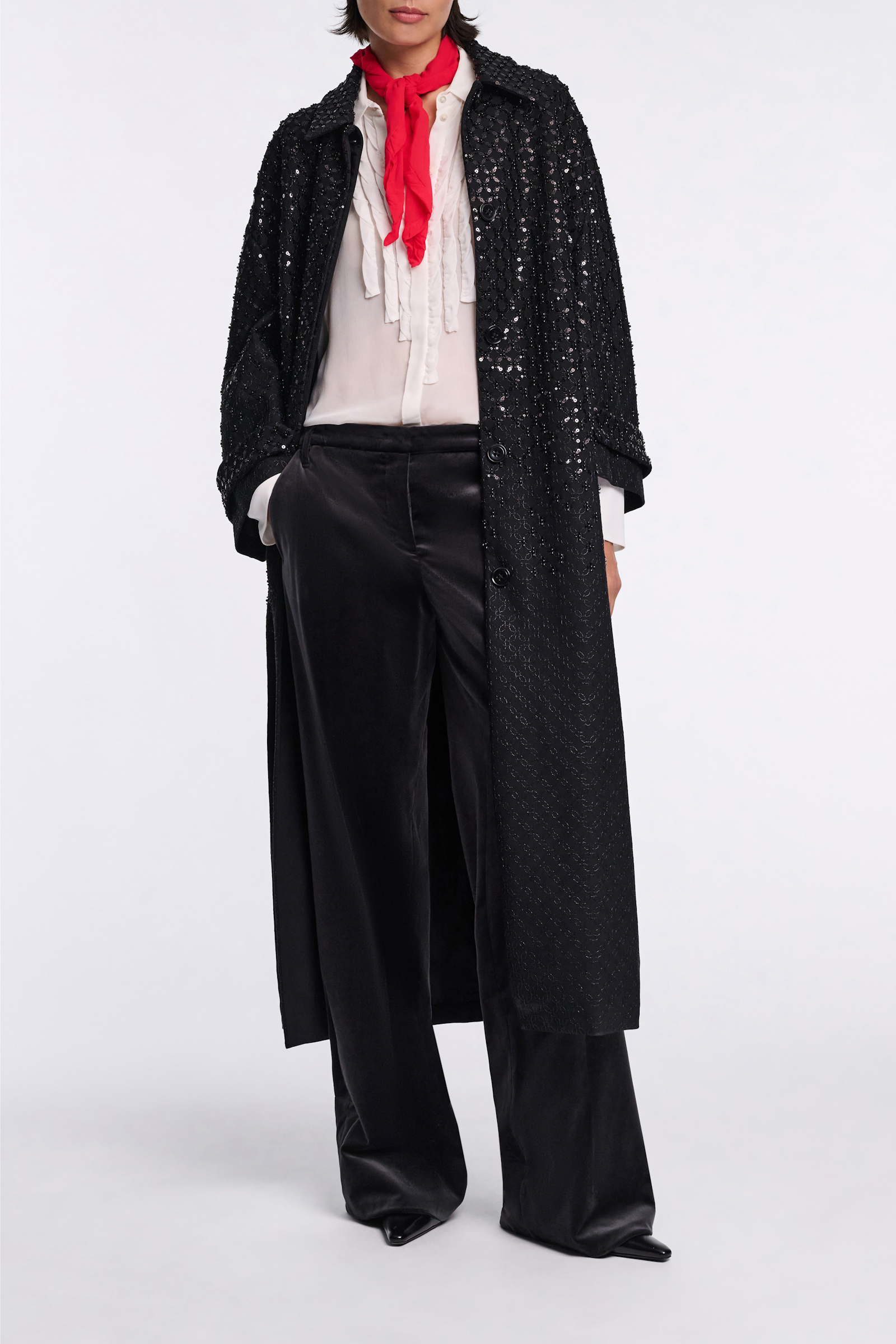 Dorothee Schumacher Georgette blouse camellia white