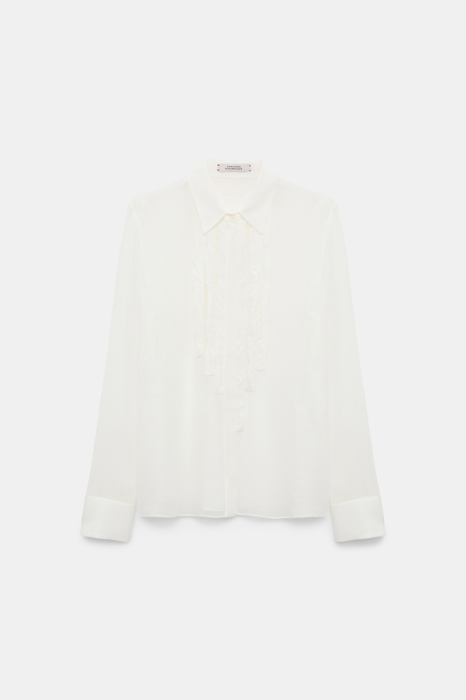 Dorothee Schumacher Georgette blouse camellia white