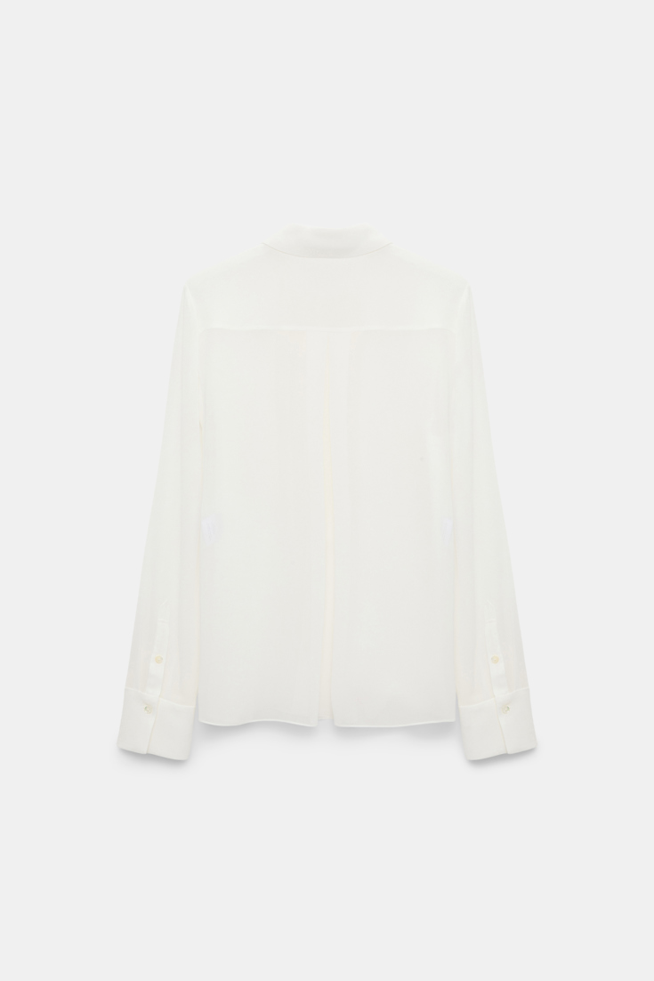 Dorothee Schumacher Georgette blouse camellia white